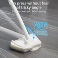 thumbnail image 5 of Floor Brush Pressable Strong Decontamination 90 Degree Rotation Effortless Cleaning Removable Window Sponge Cleaning Brush, 5 of 8