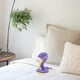 thumbnail image 2 of KAKOWELY Muñeco de peluche de serpiente, mascota del Año Chino de la Serpiente, accesorio realista de broma para recuerdos de fiesta de cumpleaños, color morado, 2 of 5