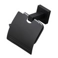 thumbnail image 1 of WASHWEPE 1Ud Portarrollos Simple Negro Para Papel Higiénico En Baños Y Oficinas, 1 of 8