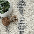 thumbnail image 4 of nuLOOM Selah Diamond Shag Accent Rug, 3' x 5', Beige, 4 of 4