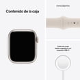thumbnail image 5 of Apple Watch Series 7 41mm con caja Aluminio Dorado y Correa Deportiva Beige Reacondicionado, 5 of 5