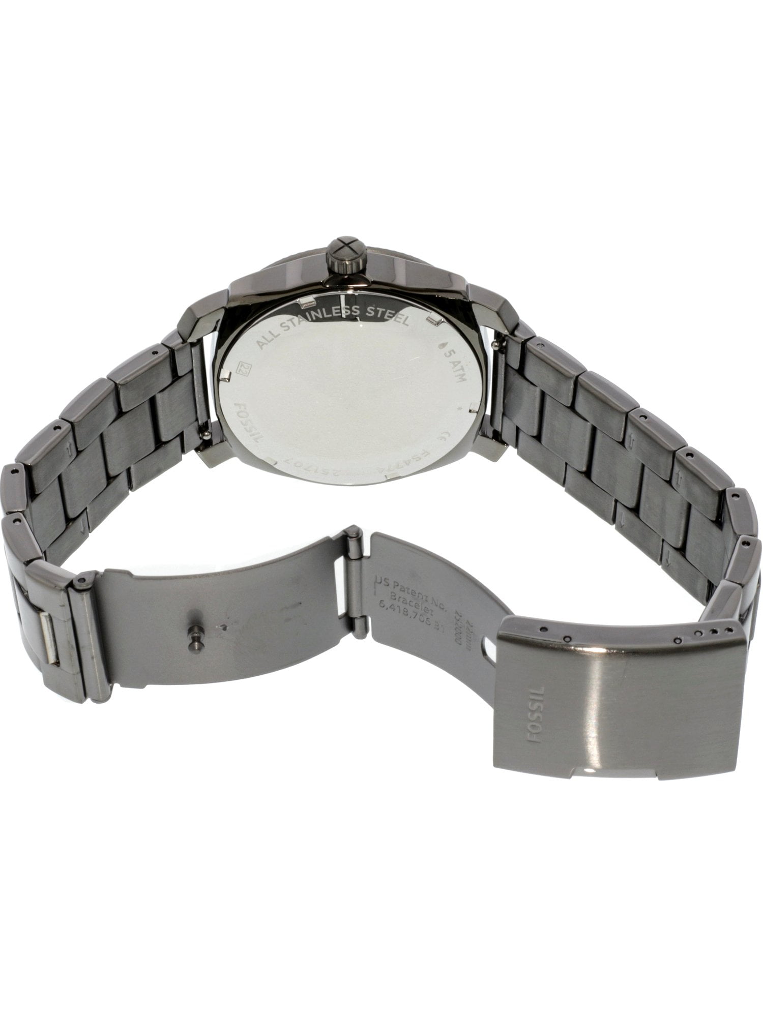 fossil q men's machine steel