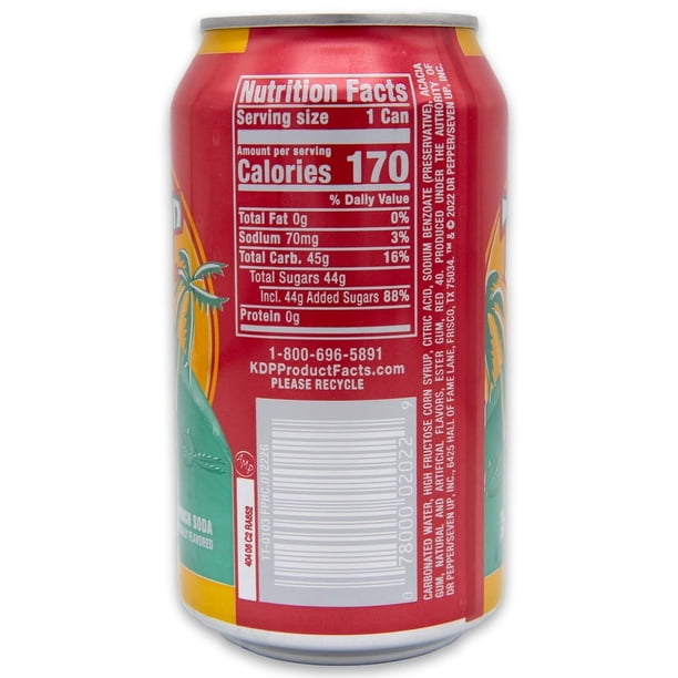 Tahitian Treat 18pk - Soda pop for entertainment zones - Walmart