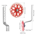 thumbnail image 2 of WREESH Stabilizer wheels Universal Child Bike Wheels Auxiliary Bicycle stab Training, 2 of 2