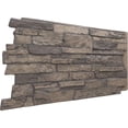 thumbnail image 4 of Ekena Millwork 49"W x 25 1/2"H x 1 1/4"D Acadia Ledge Stacked Stone, EverStone Faux Stone Siding Panel, Cascade River, 4 of 9