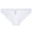 White, variant on Men Underpants Breathable Mesh See Through No Bulge Pouch Low Waist Close-fitting Thin Summer Cool Triangle Pants Men Clothing