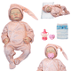 thumbnail image 1 of Muñeca Reborn Bianca 55 cm Realista con Vestido Floral y Set de Cuidado Infantil, 1 of 4