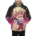 thumbnail image 5 of My Hero Academia Himiko Toga Mens Active Sweatshirts Cozy Hoodie 3d Graphic Sweater Casual Winter Clothes Tops Coat Xx-Large, 5 of 7