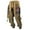 Brown, variant on Men Fleece Joggers Sweatpants With Deep Pockets Loose Athletic Running Gym Workout Winter Pants Brown L