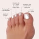 thumbnail image 3 of Uñas de los pies prensadas, glamneticas, puras intenciones, color nude iridiscente, 3 of 6