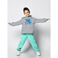 thumbnail image 2 of Dino Baby On Scooter Street  Hoodie Toddler -Image by Shutterstock,  4 Toddler, 2 of 4