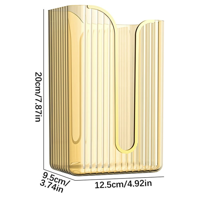 Towels for Bathroom Paper Towel Box Wall Mounted Face Towel Paper Washing Towel Storage Toilet Bathroom Kitchen Inverted Hanging Paper Drawer Box Transparent Toilet Paper Storage