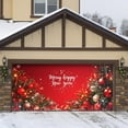 thumbnail image 4 of Festive Outdoor Garage Banner for Holidays - Large Christmas Decoration for Front Porch or Yard Welcome Sign, 4 of 5