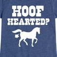 thumbnail image 3 of Instant Message - Hoof Hearted Horse - Toddler & Youth Girls Short Sleeve Graphic T-Shirt, 3 of 6