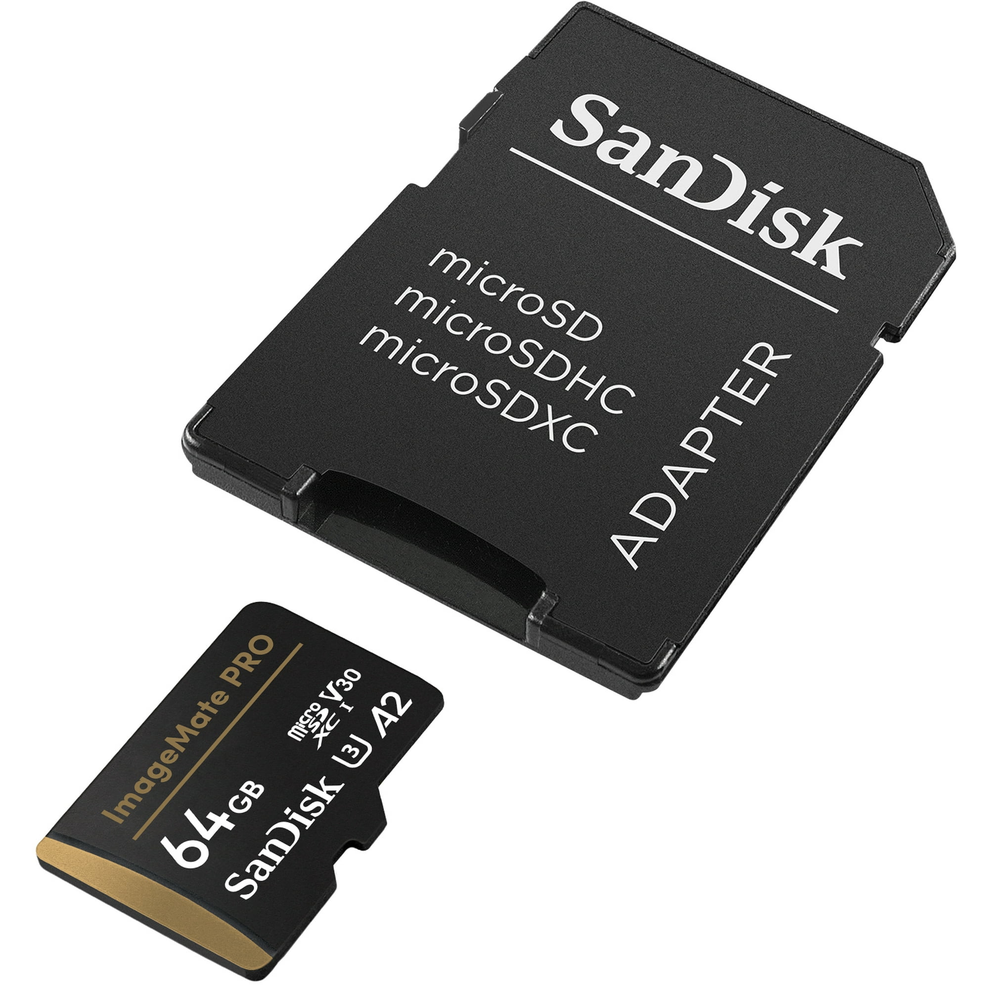 SanDisk 64GB ImageMate Pro microSDXC UHS 1 Memory Card - Up to 200MB/s- SDSQXBZ0-64G-Awcka