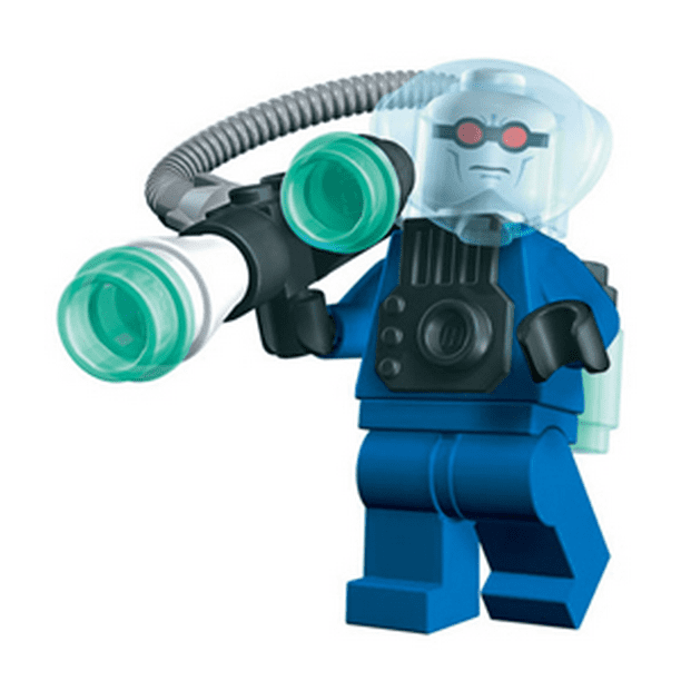 lys pære komprimeret bilag LEGO DC Super Heroes Mr. Freeze with Complete Weapon Assembly Minifigure -  Walmart.com
