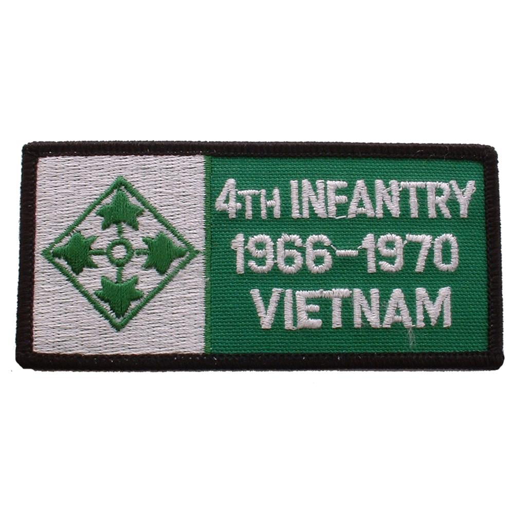 Us Army 4th Infantry Division 1966 1970 Vietnam Patch