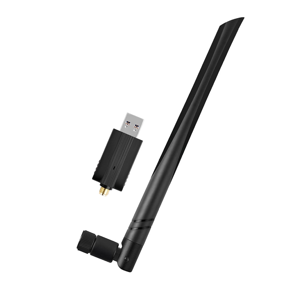 USB 3.0 1200Mbps Dual-band WiFi Receiver 5G/2.4G 5dBi Antenna WIFI Key Adapter 