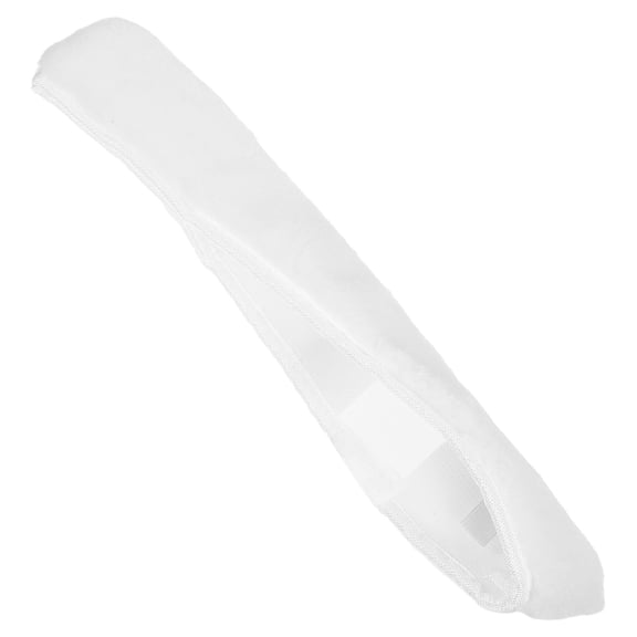 RENACLIPY Microfiber Replacement Pad for Window Cleaning Squeegee Tool Effortlessly Dries Glass Surfaces White 12 Inches