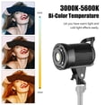 thumbnail image 3 of 135W/ 100W/ 60W Studio LED Video Light Dimmable Mount Continuous Light For Live Streaming Photo Video Recording ,Professional Equipment, 3 of 7