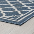 thumbnail image 5 of 5x8 Water Resistant, Indoor Outdoor Rugs for Patios, Front Door Entry, Entryway, Deck, Porch, Balcony | Outside Area Rug for Patio | Blue, Geometric | Size: 5'3'' x 7'3'', 5 of 8