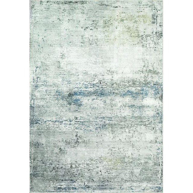 Dynamic Rugs IC249327905 2 Pi x 3 Pi 11 Po Icône 9327 Rectangle Moderne Zone Tapis - 905 Gris & Ivoire