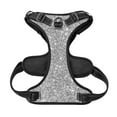 thumbnail image 5 of Picia GlitterSilver No-Pull Dog Harness Reflective Front Clip Vest with Handle,Step-in Air Dog Harness,Adjustable 2 Metal Rings 4 Buckles,Easy to Put on & Take Off Large, 5 of 9