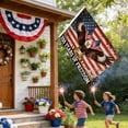 thumbnail image 4 of BSJJY 250 Years America Garden Flag, 35.43x59.05 inchs 250th Anniversary USA Yard Banner, American USA Garden Flag for Outside America Yard Lawn Heavy Duty, 1pc (C), 4 of 6