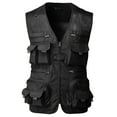 thumbnail image 2 of H2H Men's Active Lightweight Outdoor Vests Work Fishing Travel Utility Summer Vest with Multiple Pockets (CMOV058), 2 of 6