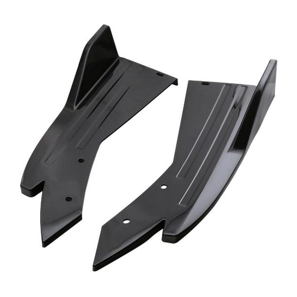 2pcs parachoques trasero difusor de labios Spoiler Anti Los 51x12x19CM Cola Difusor de labio de parachoques trasero