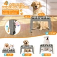thumbnail image 2 of Soporte elevado ajustable COMESOON de Elevated Bowls de 1,5 L para perros, 2 of 8