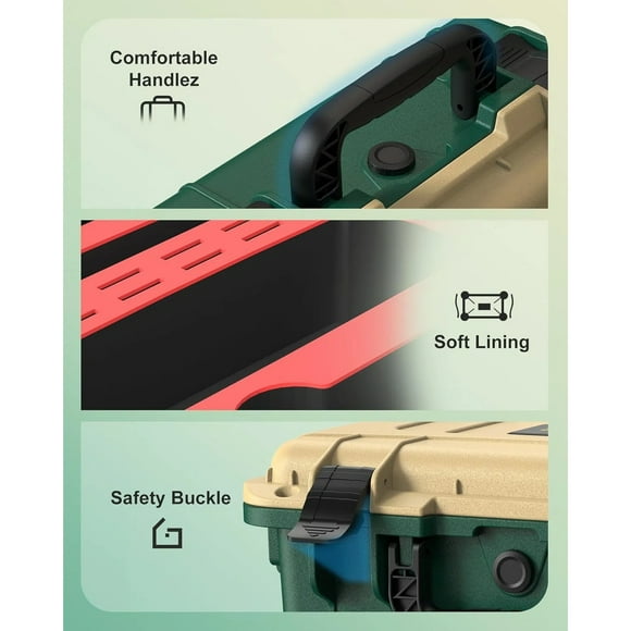 Funda rígida de viaje para Nintendo Switch 2, resistente al agua IP67, forro suave, con capacidad para la consola, el mando Pro y accesorios