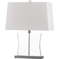 thumbnail image 2 of SAFAVIEH Salcha 23.5 in. H Crystal Glam Curved Base Table Lamp, Clear, 2 of 3
