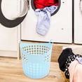 thumbnail image 4 of MERRYHAPY Canasta Para Ropa Sucia Con Asas Para Colgar En Pared Material Azul, 4 of 6