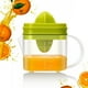 thumbnail image 1 of Exprimidor manual de cítricos con colador y taza medidora - Prensa manual de limón verde y naranja para zumo fresco, capacidad de 600 ml, 1 of 8