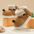 thumbnail image 5 of Hifoo Cute Dog Boot Slippers For Kids Winter Warm Shoes For Boys Girls Indoor Outdoor Comfort Toddler Child Footwear, 5 of 8
