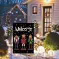 thumbnail image 4 of Christmas Garden Flag Design for Nutcracker Season Stars 12.5x18 Double Sided for Xmas Winter Outside Yard Lawn Decoration, 4 of 6