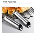 thumbnail image 3 of HAMPPLIES 9Pcs Silver Cannoli Forms Baking Tools for Baking Enthusiasts, 3 of 7