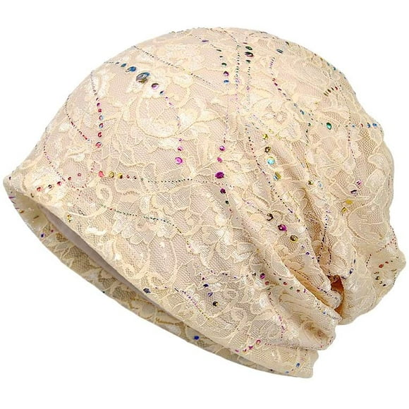 Bonnet de Baotou en Dentelle Respirante à la Mode