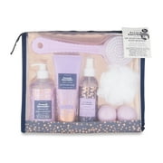 My Beauty Spot 8-Piece French Lavender Bath Collection with Mesh Bag