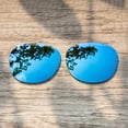 thumbnail image 3 of Walleva Ice Blue Polarized Replacement Lenses for Oakley Latch Sunglasses, 3 of 7