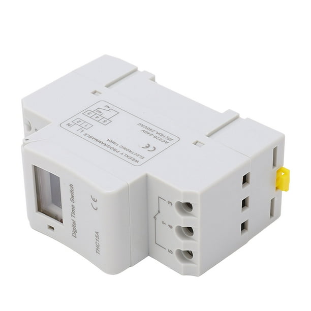 Digital Timer Switch, LCD 10 Date Combination Modes Time Relay Switch