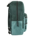 thumbnail image 6 of 24 Pack of Bulk Wholesale 17 Inch Multi Pocket Backpacks with 2 Front Zippered Accessory Pockets and Large Main Compartment for Travel and Commuting in Forest Green, 6 of 7