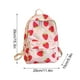 thumbnail image 4 of Lonchera, cajas Bento, mochila con estampado floral de fresas para niñas, mochila escolar de moda para el campus, adecuada para la escuela secundaria, mochilas, 4 of 4