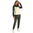 thumbnail image 4 of Uniexcosm 2 Piece Velvet Outfits for Women Pullover Lounge Set Sleepwear, 4 of 10