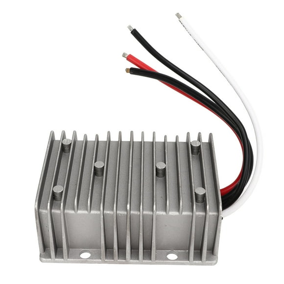 Regulator Voltage Reducer Converter, Aluminum Shell Anti Shock DC 8V-36V To 13.8V Automatic Volt Buck Converter Waterproof 276W for Car for Boat