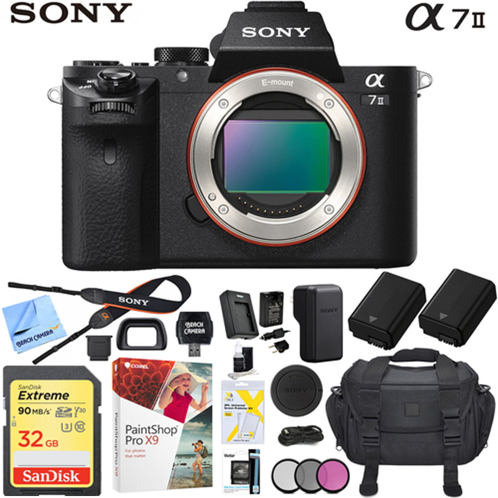 Sony ILCE-7M2/B Alpha a7II Mirrorless Interchangeable Lens Camera Body