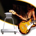 thumbnail image 3 of Accesorios de repuesto para guitarra Archtop, 2 uds., 6 cuerdas, color plateado, 3 of 5
