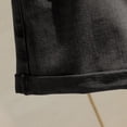 thumbnail image 6 of Shorts for Women High Waist Denim Shorts Loose Relaxed Fit Wide Leg A Shaped Hot Pants, 6 of 6