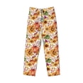 thumbnail image 6 of Daiia Sunflowers Pumpkins And Autumn Leaves Men's Sleep Pant with Pockets and Drawstring,Pajama Pants-Small, 6 of 9